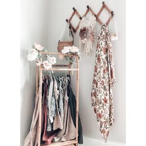 New Gauzy Soft Bamboo Muslin Floral Baby Swaddle Blanket